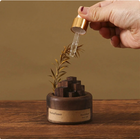 Diffuser essential oil wood scent diffuser