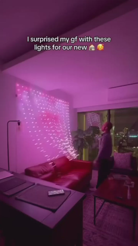 curtain Smart Lights App Controlled String Fairy Lights
